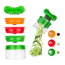 Carica l&#39;immagine nel visualizzatore di Gallery, Linkax Affetta Verdure Affettatrice a Spirale Spiralizzatore Spiralizer... - Ilgrandebazar