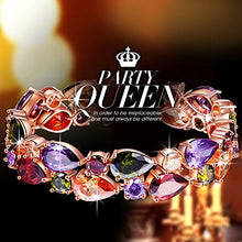 Carica l&#39;immagine nel visualizzatore di Gallery, Kami Idea Bracciale, Monna Lisa, Placcata in Oro Rosa, 5A Bracciale Donna - Ilgrandebazar