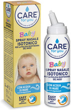 Carica l'immagine nel visualizzatore di Gallery, Care For You, Spray Nasale Baby da 100 ml, per la Pulizia Quotidiana del Naso, Indicato per Bambini e Neonati
