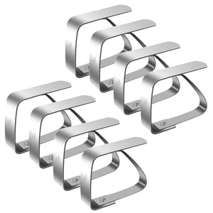 Fermatovaglia Da Tavola 8 Clip Per Tovaglia In Acciaio Inossidabile | Pinze Regolabili Per Fissare Tovaglie | Per Picnic, Matrimoni, Feste All'Aperto Ferma Tovaglia Fermatovaglia Da Tavola 8 Clip Per Tovaglia In Acciaio Inossidabile | Pinze Regolabili Per Fissare Tovaglie | Per Picnic, Matrimoni, Feste All'Aperto Ferma Tovaglia