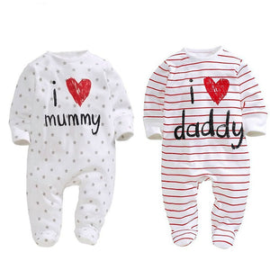 AOMOMO, 2 tutine per neonati, unisex, chiuse ai piedi, con scritte in lingua... - Ilgrandebazar
