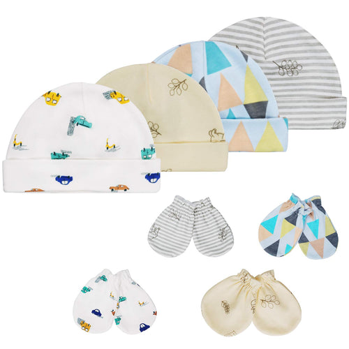 HBselect Set Cappellini e Guanti per Neonato Accessori Bambini 4 Paia... - Ilgrandebazar