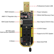Carica l&#39;immagine nel visualizzatore di Gallery, KeeYees SOP8 SOIC8 Test Clip per EEPROM 25CXX / + Programmatore - Ilgrandebazar