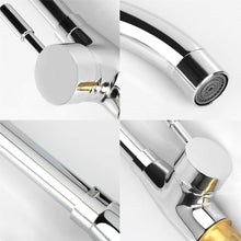Carica l&#39;immagine nel visualizzatore di Gallery, GAVAER Rubinetto per Cucina, Girevole a 360°Miscelatore Cucina Cromato E-6057