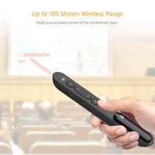 Carica l&#39;immagine nel visualizzatore di Gallery, Puntatore, Doosl Presentatore Wireless per Presentazioni Powerpoint, Nero