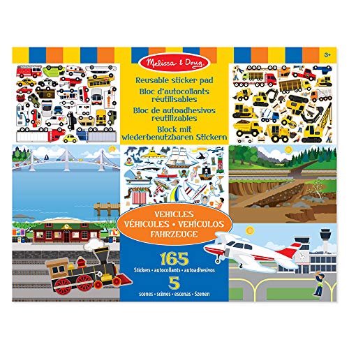 Melissa & Doug- Veicoli Gioco Stacca-Attacca, Multicolore, 14199 Multicolore - Ilgrandebazar