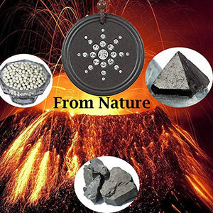 Scalar Energy Balance Necklace EMF Protection Anti Radiation Shield Volcanic...
