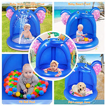 Carica l&#39;immagine nel visualizzatore di Gallery, lenbest Piscina per Bambini, Elefante Gonfiabile Neonato Piccoli con...