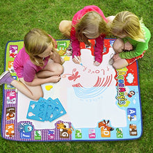 Carica l&#39;immagine nel visualizzatore di Gallery, Fansteck Doodle Tappeto Magico, Aquadoodle per Bambini Misura Grande 78*78cm - Ilgrandebazar