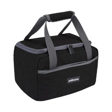 Carica l&#39;immagine nel visualizzatore di Gallery, edihome, Borsa Termica Porta Pranzo, Borsa Frigo Piccola, 8L, Lunch Box, Porta Pranzo Termico, Borsetta, per Lavoro, per Viaggio, Blu, Beige e Grigio (Nero)