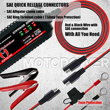 Carica l'immagine nel visualizzatore di Gallery, MOTOPOWER MP00207A Caricabatteria Automatico da 12V 2Amp Smart per batterie al Piombo e agli ioni di Litio