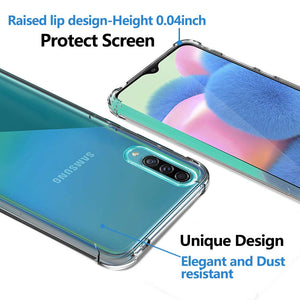 Ferilinso Cover per Samsung Galaxy A50S ,A30S ,A50, Trasparente
