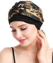 Carica l&#39;immagine nel visualizzatore di Gallery, FocusCare la chemioterapia per il cancro cancro copricapo femminile turbante turbante scarfs pac Autumn Day