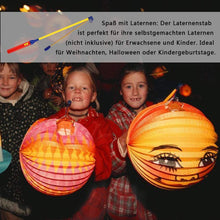 Carica l'immagine nel visualizzatore di Gallery, Nahsaria - 4 lanterne con LED, elettriche, per feste di compleanno per bambini, feste, asili, feste in costume, Halloween, Natale e molto altro