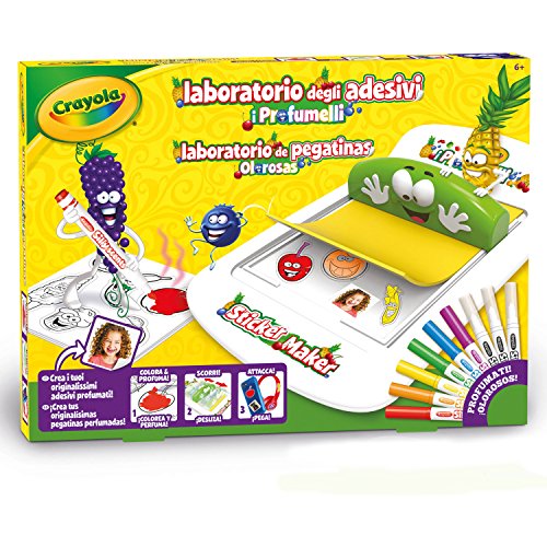 CRAYOLA- Laboratorio Profumelli Set per Creare Adesivi Profumati,... - Ilgrandebazar