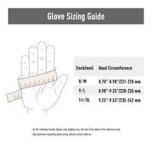 Carica l&#39;immagine nel visualizzatore di Gallery, Vgo Glove Guanti, 3 paia, guanti da lavoro ad alto carico 9/L, Nero+oro