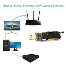 Carica l&#39;immagine nel visualizzatore di Gallery, KeeYees SOP8 SOIC8 Test Clip per EEPROM 25CXX / + Programmatore - Ilgrandebazar