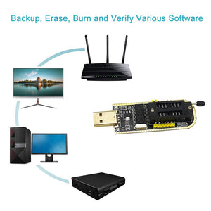 KeeYees SOP8 SOIC8 Test Clip per EEPROM 25CXX / + Programmatore - Ilgrandebazar