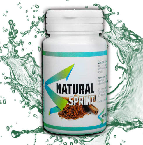 NATURAL SPRINT,Transito Intestinale,Lassativo , Naturale,Dimagrante Forte,Stitichezza,Intestino Pigro,Metabolismo lento,controllo del peso,Ministero della Salute 72355