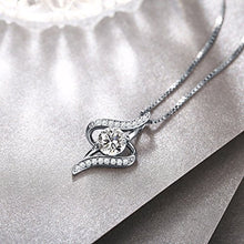 Carica l&#39;immagine nel visualizzatore di Gallery, Collana Donna, J.Rosée&quot;Leggero Lusso&quot; Argento 925 con 5A Zirconi Gioielli... - Ilgrandebazar