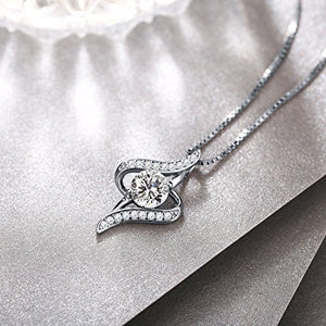 Collana Donna, J.Rosée"Leggero Lusso" Argento 925 con 5A Zirconi Gioielli... - Ilgrandebazar