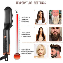 Carica l&#39;immagine nel visualizzatore di Gallery, Spazzola Per Barba Raddrizzatore, Pettine Elettrico e Barba... - Ilgrandebazar