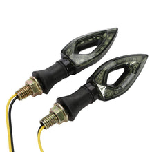 Carica l&#39;immagine nel visualizzatore di Gallery, OSAN Indicatori di direzione, 4 Pz 13 LED Frecce Motociclo Lampade Ambra 2pz - Ilgrandebazar