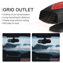 Carica l&#39;immagine nel visualizzatore di Gallery, SUPAREE Supare, sbrinatore Portatile per Auto, 12 V, Parabrezza, Rosso - Ilgrandebazar