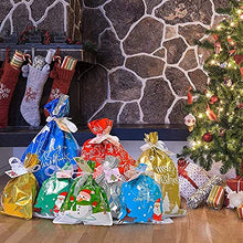 Carica l'immagine nel visualizzatore di Gallery, Evance 35 pezzi Sacchetti Regalo di Natale con 36 Tag Regalo, Sacchetti Regalo,Sacchetto per Caramella e Biscotto Sacchetti di Regalo regali di Natale