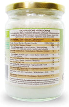 Carica l'immagine nel visualizzatore di Gallery, Olio di Cocco Biologico Extra Vergine 500 ml. Crudo e Spremuto a Freddo. Organico e Puro al 100%. Ideale sui Capelli, sul Corpo e ad Uso Alimentare. Olio di Cocco Bio Nativo e non Raffinato