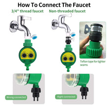 Carica l&#39;immagine nel visualizzatore di Gallery, king do way 25M Kit per Irrigazione a Goccia con Timer Regolabile, Sistema... - Ilgrandebazar