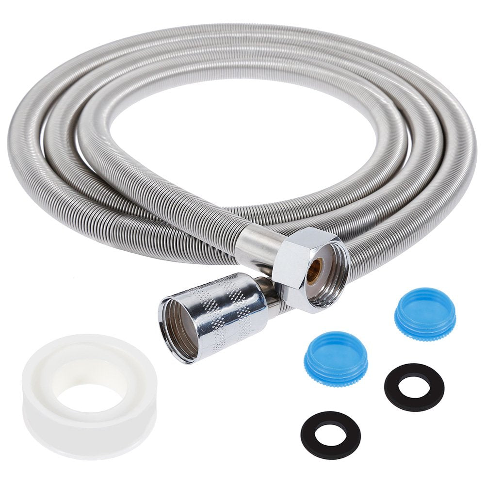 Rovtop 1.5m Flessibile Doccia, Adatto a Tutti i Soffione 1.5M, Argento - Ilgrandebazar