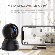 Carica l&#39;immagine nel visualizzatore di Gallery, Apeman FHD 1080P Telecamera di Sorveglianza Wifi, Videocamera IP XT-ID75-IT - Ilgrandebazar