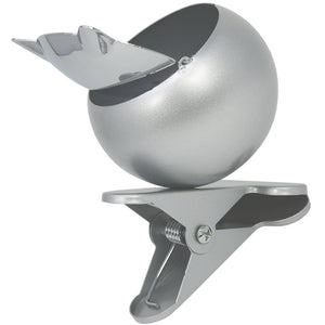com-four® posacenere Chiuso in Metallo con Morsetto per Fissaggio, 01 Pezzo - Ilgrandebazar
