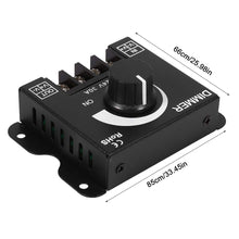 Carica l&#39;immagine nel visualizzatore di Gallery, Regolatore dimmer, 12V-24V Interruttore led 30A Funzionamento manuale per...