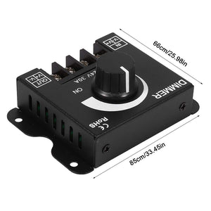Regolatore dimmer, 12V-24V Interruttore led 30A Funzionamento manuale per...