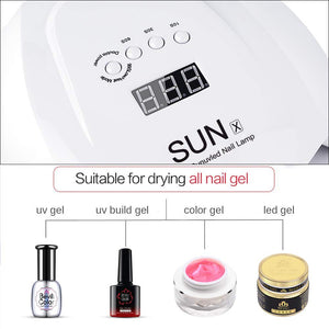 Lampada LED Unghie UV per Gel lampada uv, vernis semi permanant uv