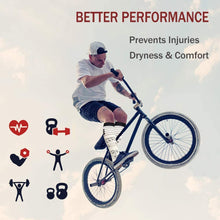 Carica l'immagine nel visualizzatore di Gallery, ACTINPUT Calze Compressione Graduata Donna Uomo,4 Paia Calze Elastiche Sportive per Sport, Corsa, Escursioni, Viaggi in Aereo, Giri in Bici, Infermieri