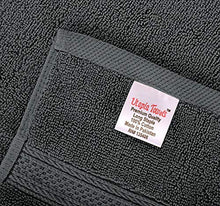 Carica l&#39;immagine nel visualizzatore di Gallery, Utopia Towels - 4 Asciugamani mani 700 g/mq (41 x 71 cm, Grigio) Grigio - Ilgrandebazar