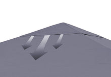 Carica l&#39;immagine nel visualizzatore di Gallery, Quick-Star - Copertura di Ricambio per Gazebo Rank Pavillon, 3 x 3 m,... - Ilgrandebazar