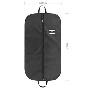 ecooe 2-Pezzi Borsa Porta Abiti 110x60cm Versione pišŽ 110x60cm, Negro 1 - Ilgrandebazar