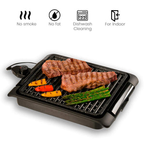 BEST DIRECT Starlyf Smokefree Grill Original Come Visto Griglia Elettrica - Ilgrandebazar