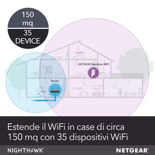 Carica l&#39;immagine nel visualizzatore di Gallery, Netgear  EX7500 Nighthawk X4S Ripetitore WiFi AC Mesh, 2200 Mbps, Bianco