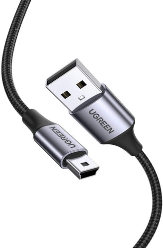 UGREEN Cavo Mini USB, Cavo da USB Tipo A a Mini B Ricarica e Trasmissione Dati Compatibile con Disco Rigido GPS Controller PS3 GoPro Hero 4 Canon EOS 700D Nikon D3100 Fotocamera Lettore MP3-2m