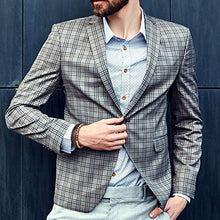 Carica l&#39;immagine nel visualizzatore di Gallery, Murtoo Bracciale Uomo Pelle e Pietra Naturali con Chiusura Giove - Ilgrandebazar
