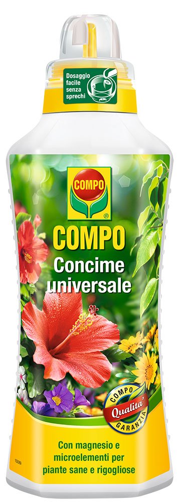 Compo Concimi Liquidi Universale, Verde, 9x7,9x28 cm cm, Verde - Ilgrandebazar
