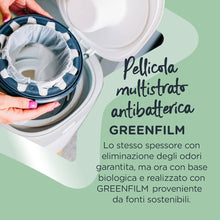 Carica l'immagine nel visualizzatore di Gallery, Tommee Tippee Mangiapannolini Twist And Click, Il Sistema Ecologico, Contiene 1 Ricarica Con Pellicola Greenfilm, Bianco
