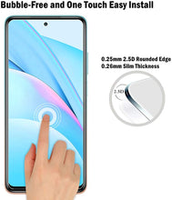Carica l&#39;immagine nel visualizzatore di Gallery, AHABIPERS Pellicola Protettiva per Xiaomi Mi 10T Lite Vetro Temperato, 9H Durezza Ultra Resistente [Anti-Graffo/Olio/Impronta/] HD Chiaro Screen Protector per Xiaomi Mi 10T Lite 5G -3 Pezzi