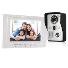 Carica l&#39;immagine nel visualizzatore di Gallery, OWSOO Videocitofono 7 Pollici Cablata Video Door Phone Monitor SY817MKW11 - Ilgrandebazar