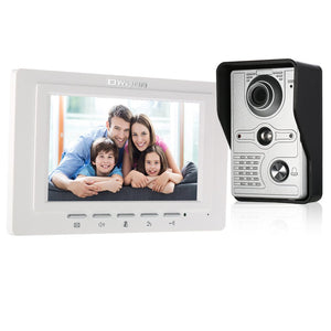 OWSOO Videocitofono 7 Pollici Cablata Video Door Phone Monitor SY817MKW11 - Ilgrandebazar